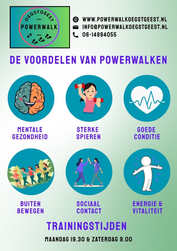 Voordelen van powerwalken